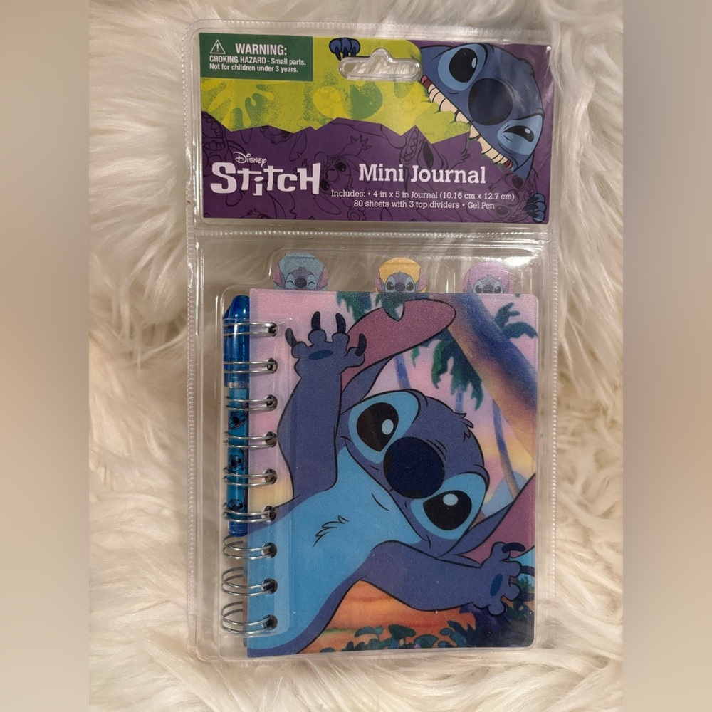 Disney Stitch Mini Journal